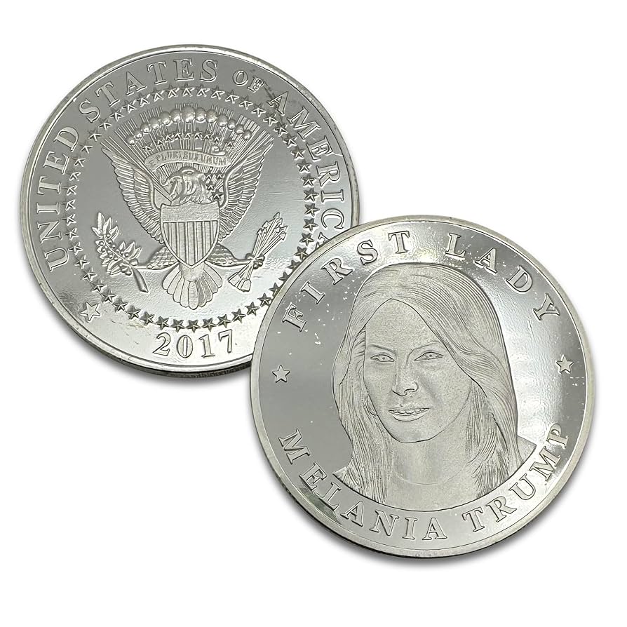 Amazon.com: Aizics Mint Melania Trump Coin 2017, President